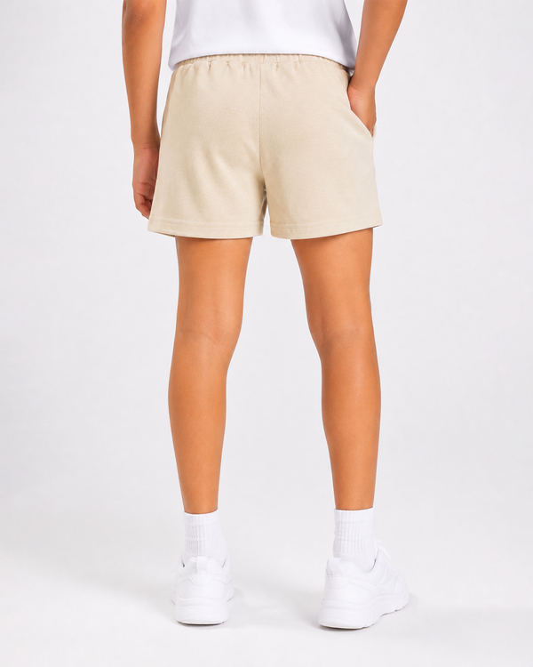 Fitrock Kids Training Shorts - Sand Beige