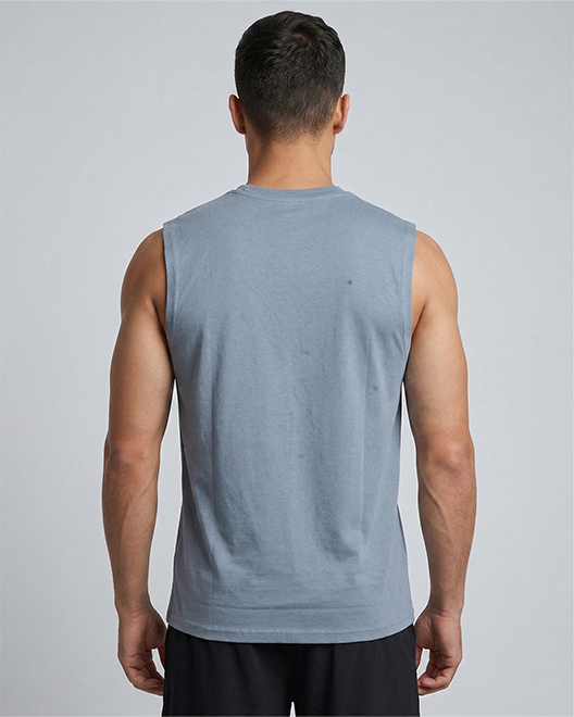 CoreFlex Sleeveless Performance Vest – Steel Grey