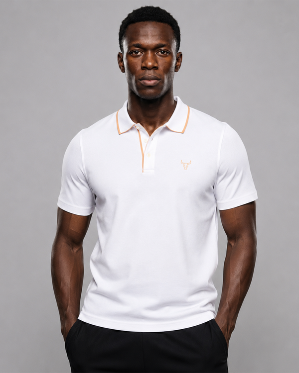 Ivory Gold Signature Polo