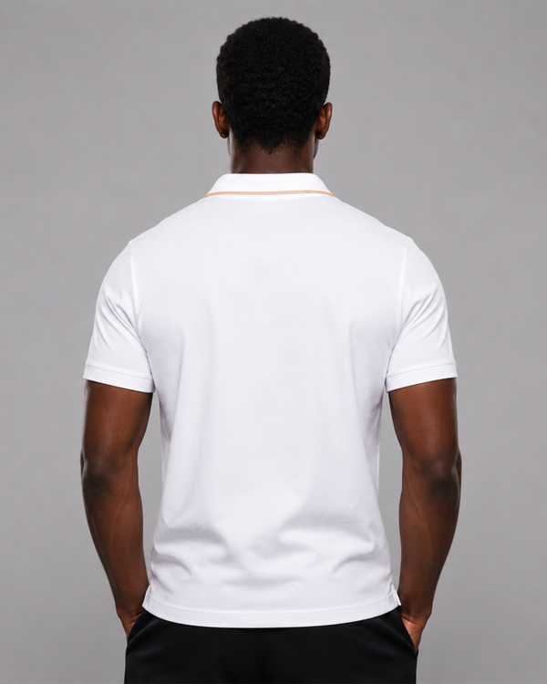Ivory Gold Signature Polo