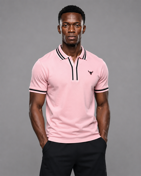 Blush Noir Signature Polo