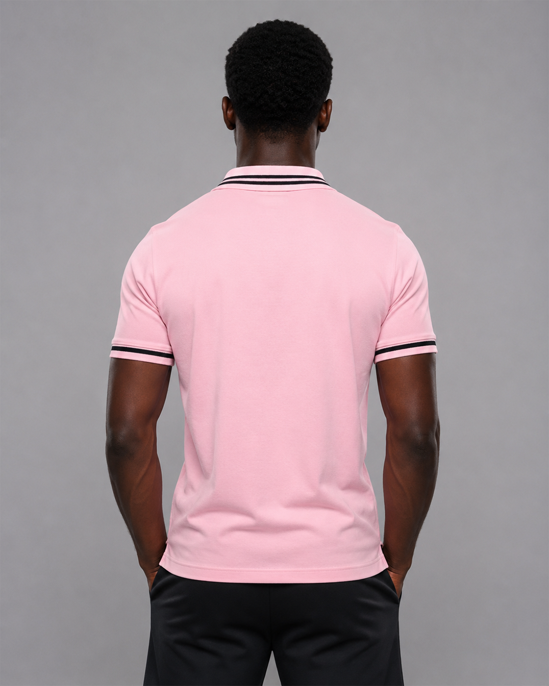 Blush Noir Signature Polo
