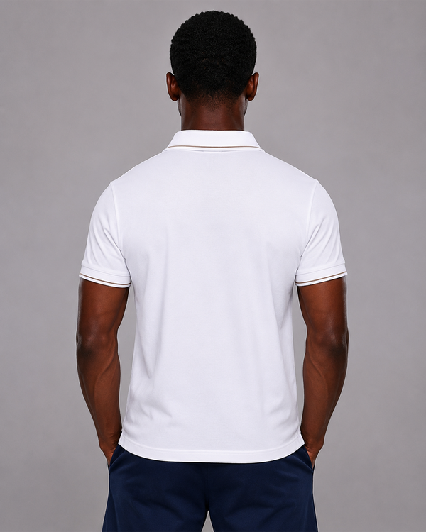 Ivory Luxe Signature Polo