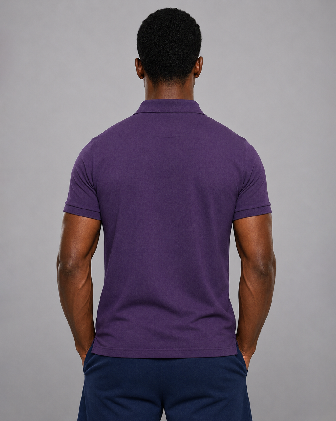 Royal Plum Essential Polo