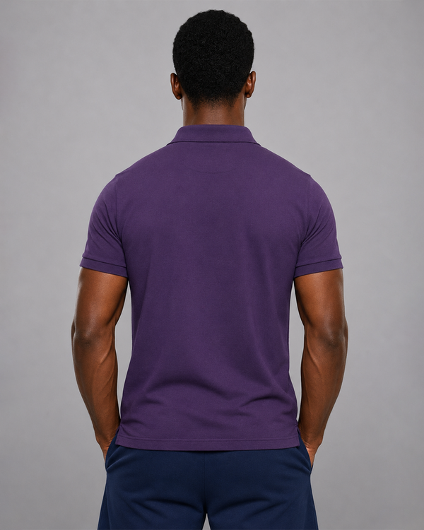 Royal Plum Essential Polo