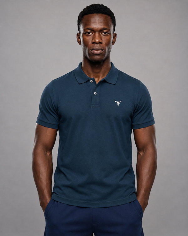 Midnight Navy Essential Polo