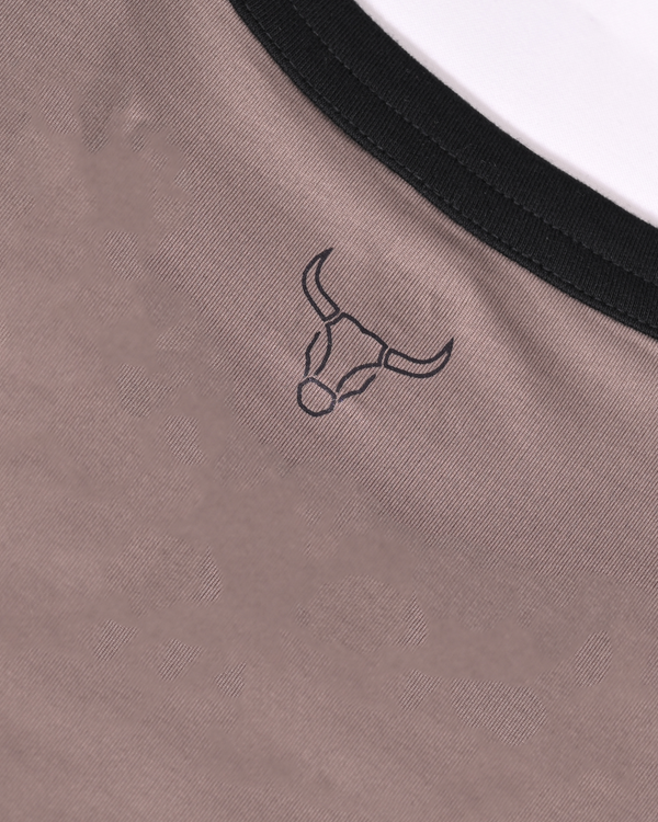 Fitrock Taupe Performance Sleeveless Tee