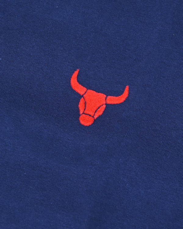 Fitrock Royal Blue V-Neck Performance Tee