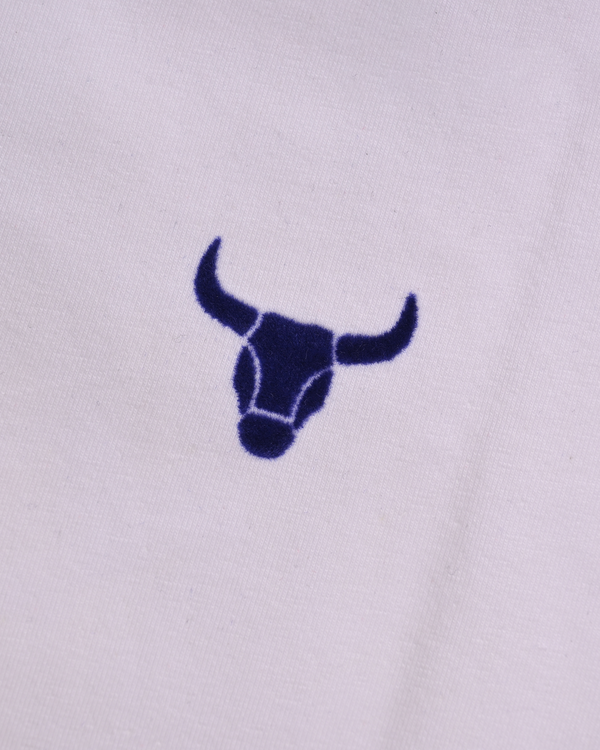Fitrock White V-Neck Essential Tee