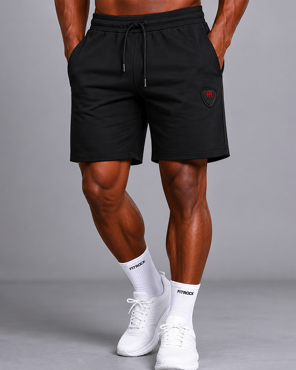 Fitrock Black Performance Training Shorts