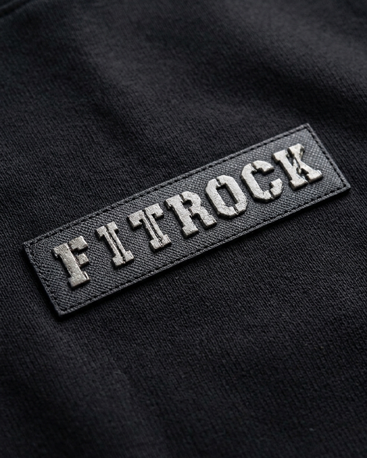 UrbanCore Oversized Minimal T-Shirt – Jet Black