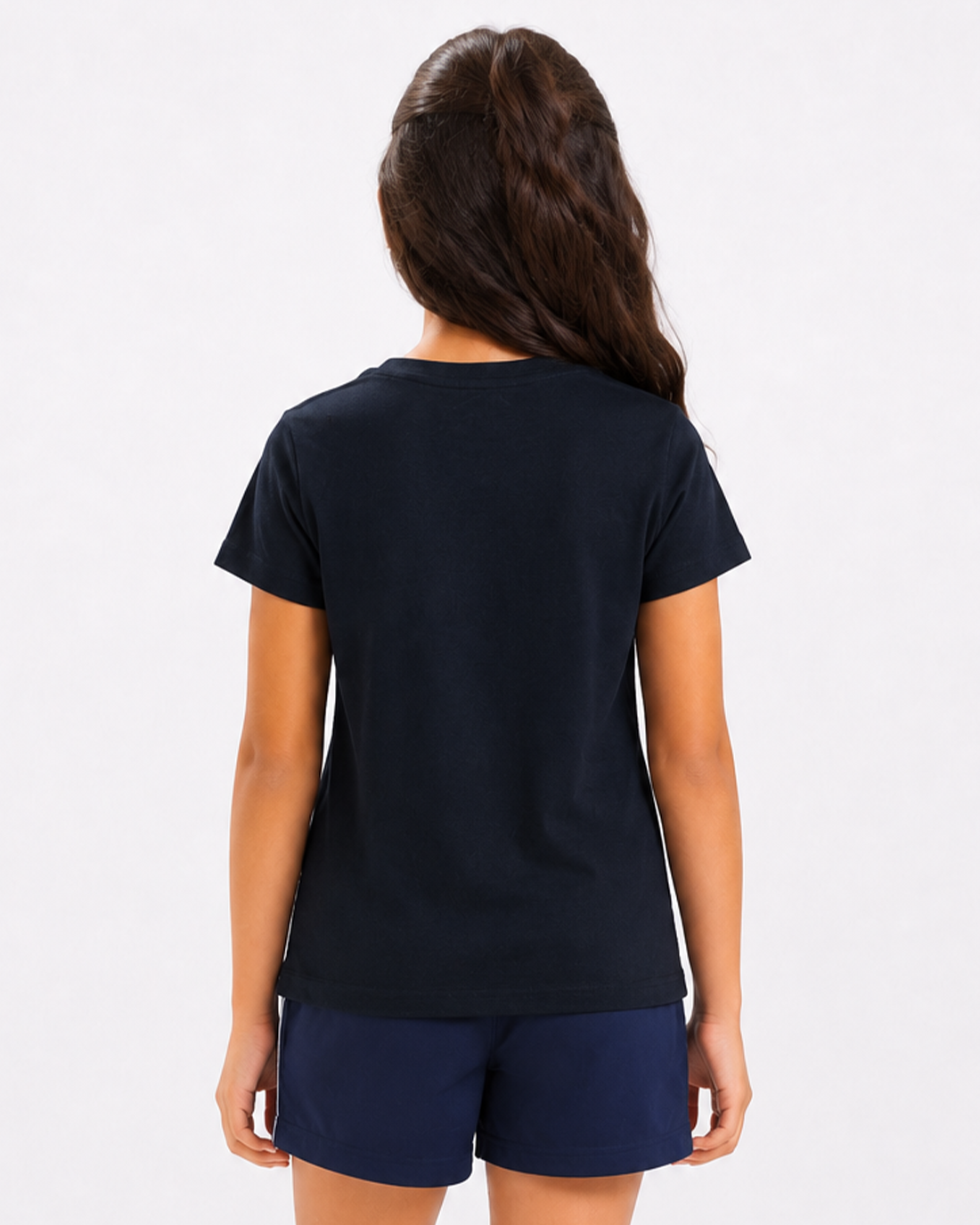 Fitrock Girls Active Graphic T-Shirt - Black