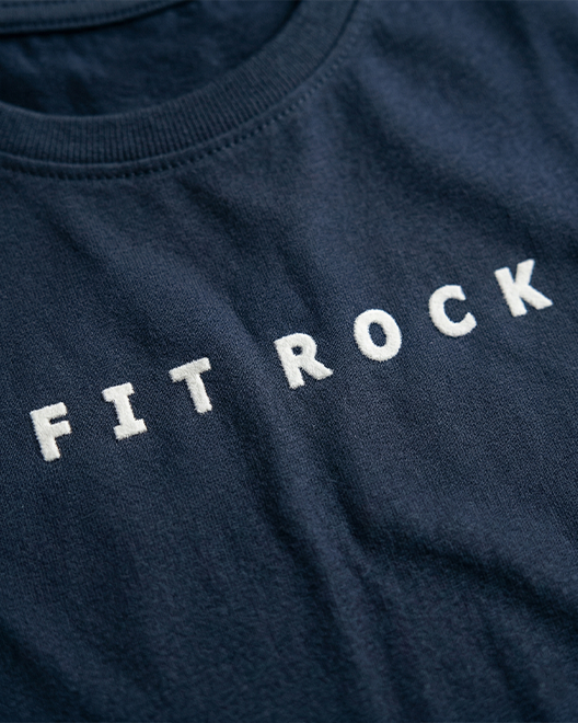 CoreWear Essential Round Neck T-Shirt – Navy Blue