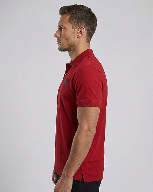 ElitePolo Classic T-Shirt – Crimson Red