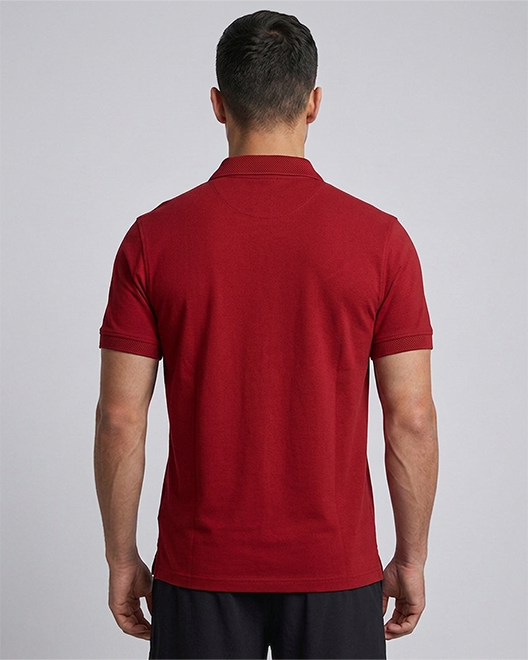 ElitePolo Classic T-Shirt – Crimson Red
