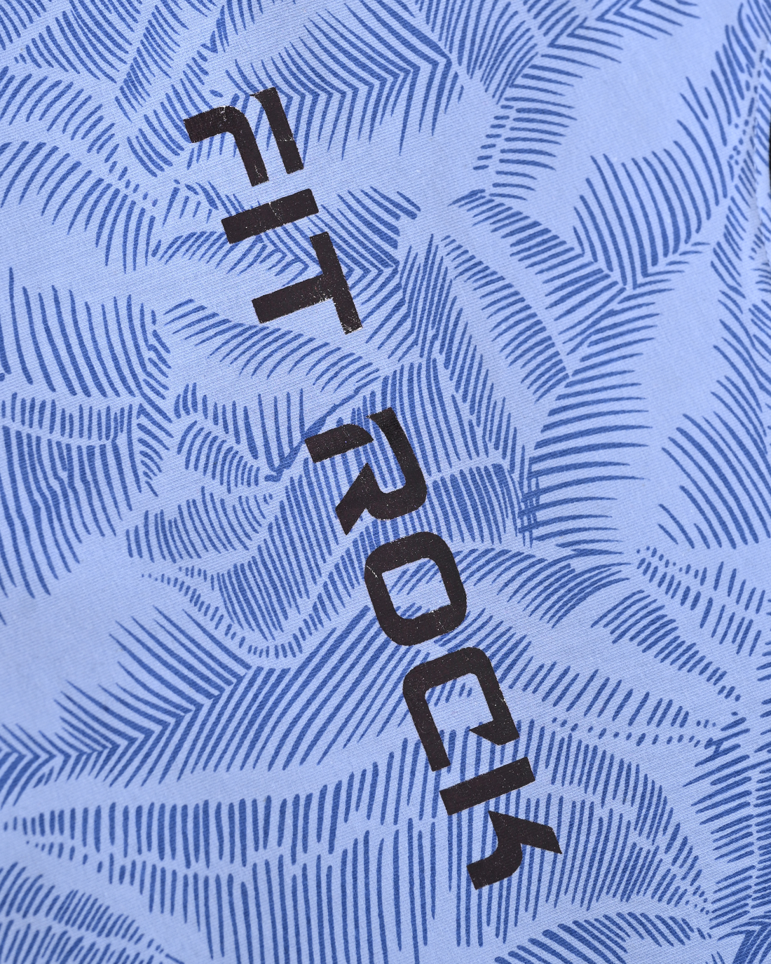Arctic Pattern Performance T-Shirt – Sky Blue