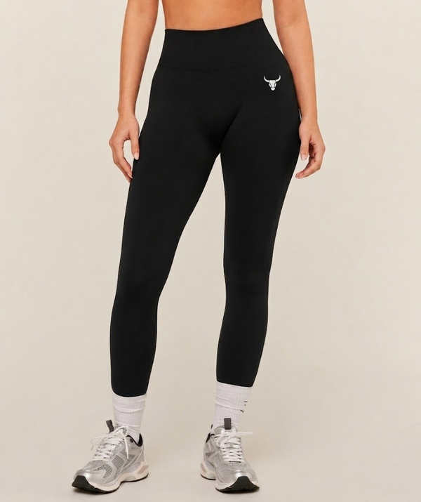 Fitrock Women’s High Waist Performance Leggings – Black