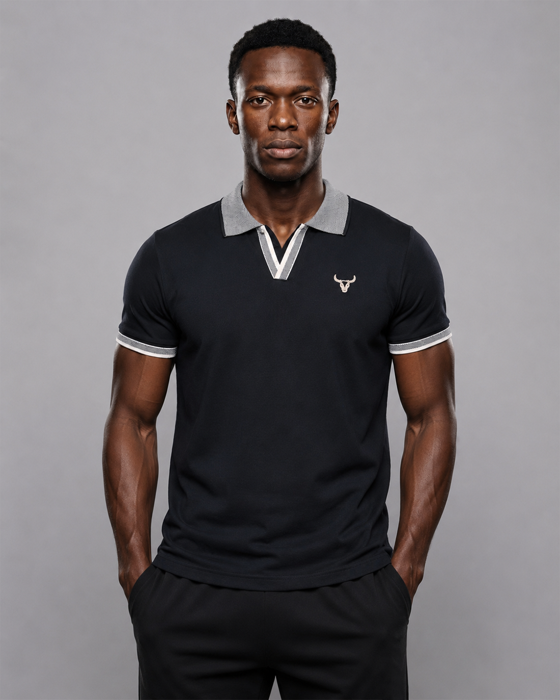 Midnight Crest Signature Polo