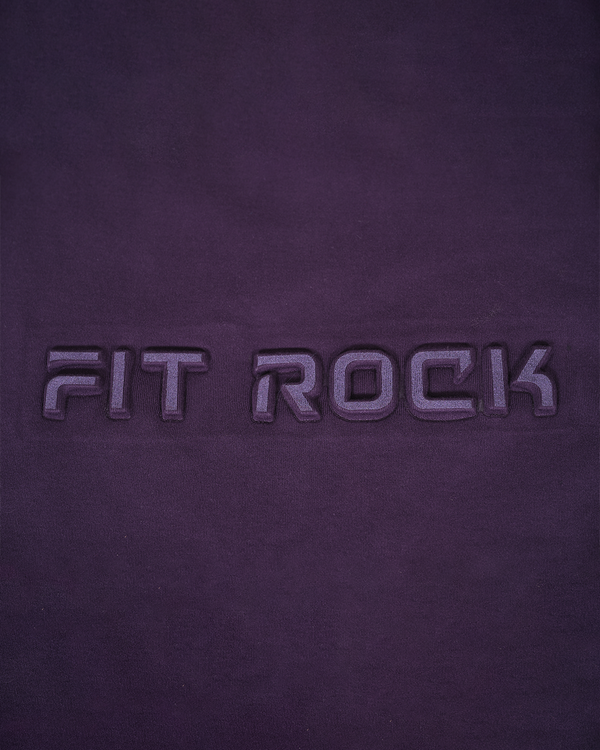 Midnight Plum Embossed Logo Premium T-Shirt
