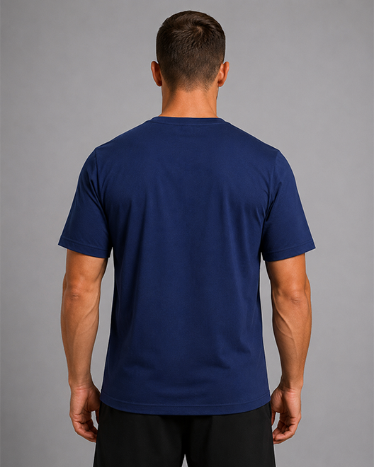 Minimal Bull Logo T-Shirt – Royal Blue