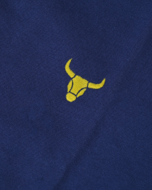 Minimal Bull Logo T-Shirt – Royal Blue