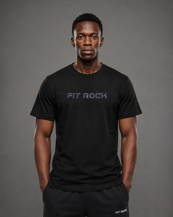 ShadowFlex Emboss Performance T-Shirt – Black