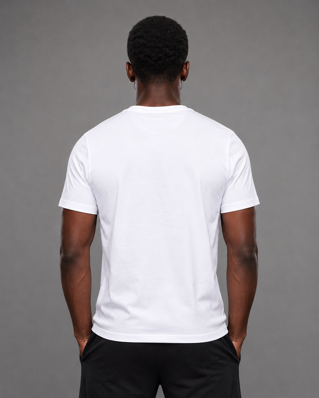 Urban Edge Signature Tape White T-Shirt